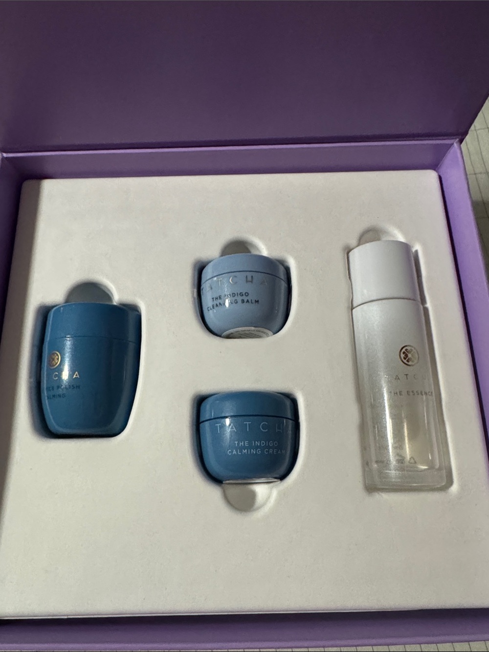 Tatcha Indigo Calming Skincare Set - Blue & Clear